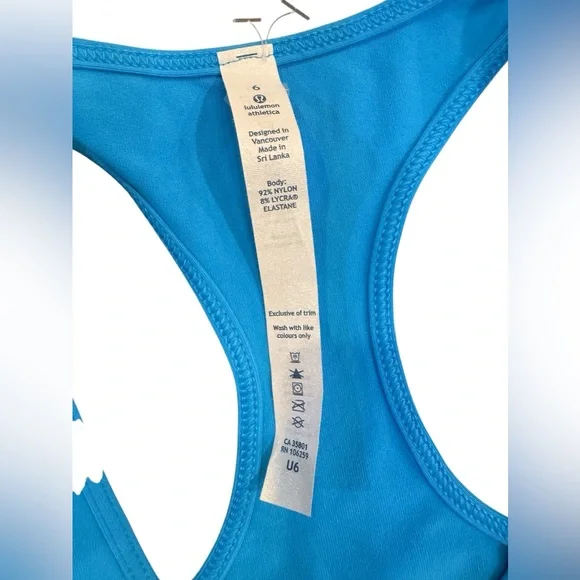 Lululemon Cool Racerback Size 6 NWT - Picture 7 of 9
